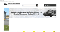 Desktop Screenshot of blmotorservice.dk